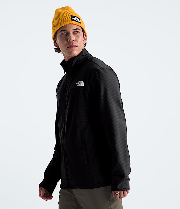 Men's Cedar Trail Grid Fleece Full-Zip Jacket - Image 4