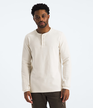 Men's Waffle Long-Sleeve Henley