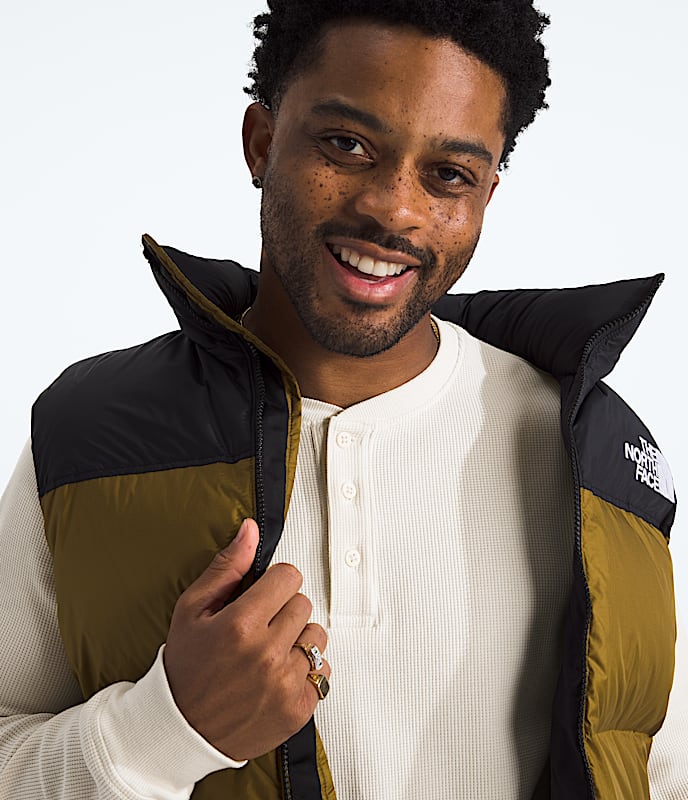 Men's Waffle Long-Sleeve Henley - Image 3
