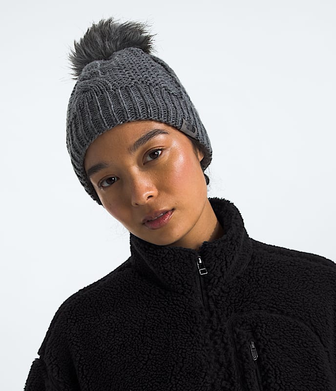 Women's Oh Mega Fur Pom Lined Beanie - Image 2