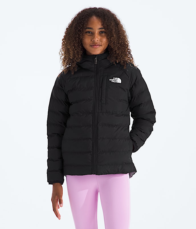 Girls' Reversible Perrito Hooded Jacket