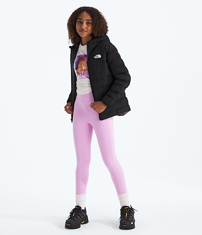 Girls' Reversible Perrito Hooded Jacket - Image 2