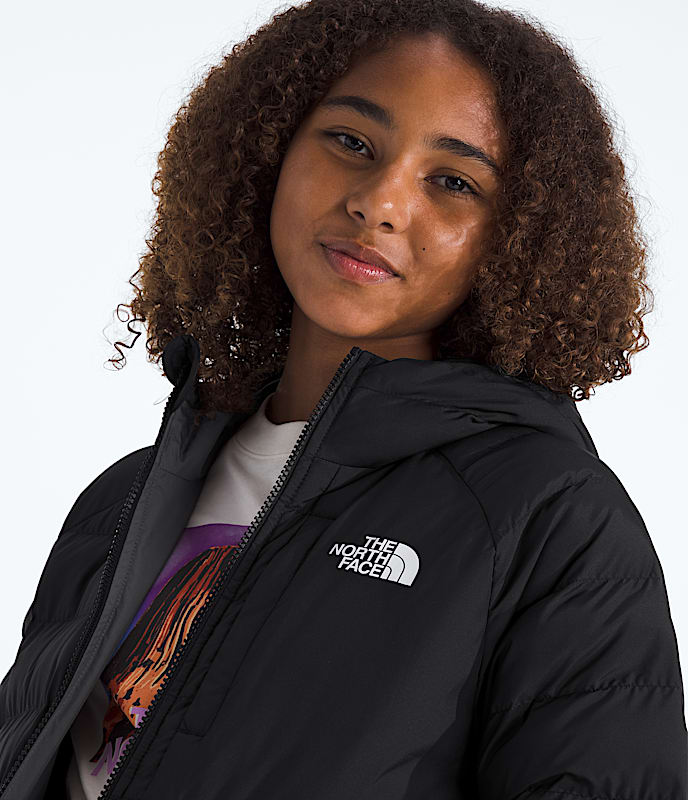Girls' Reversible Perrito Hooded Jacket - Image 3