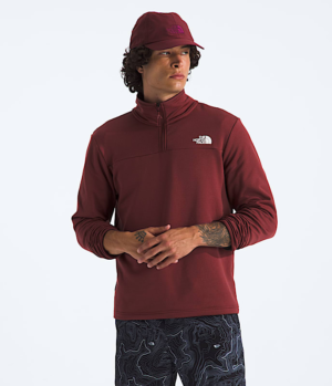 Men's Cedar Trail Grid Fleece ?-Zip