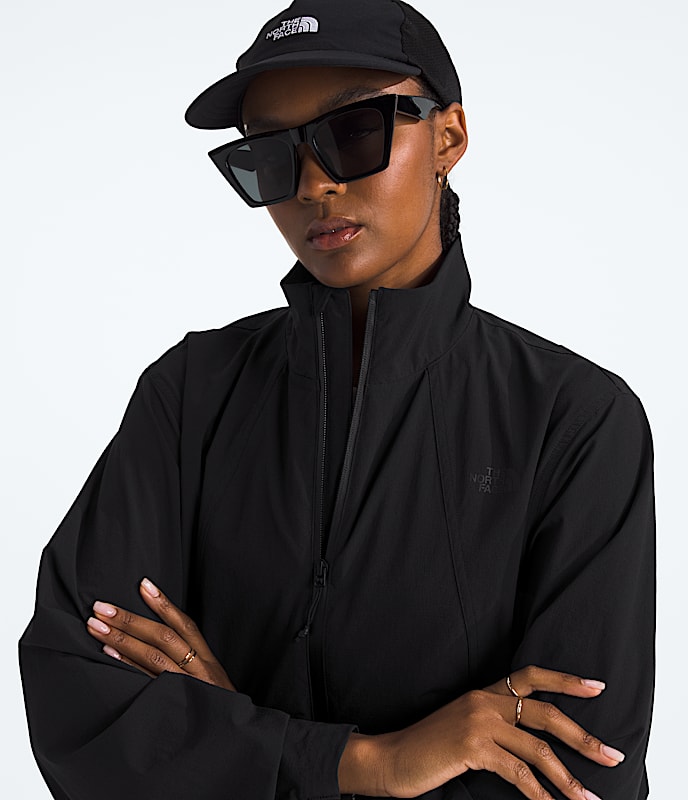 Women's North Dome Wind Jacket - Image 3