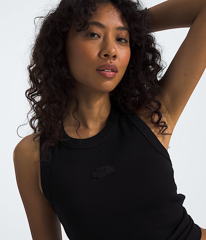 Women's Slim Rib Tank - Image 3