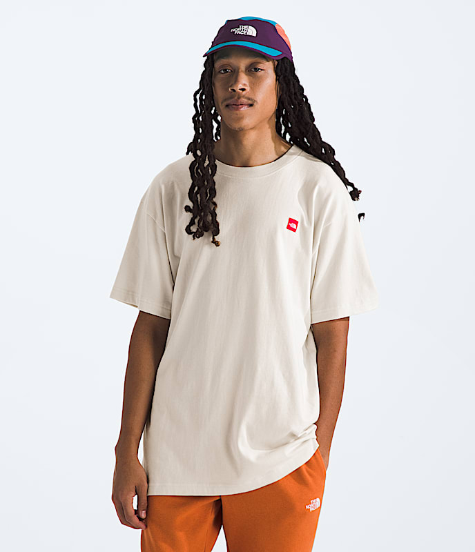 Men's Short-Sleeve TNF Red Box Kilimanjaro Heavyweight Tee - Image 4