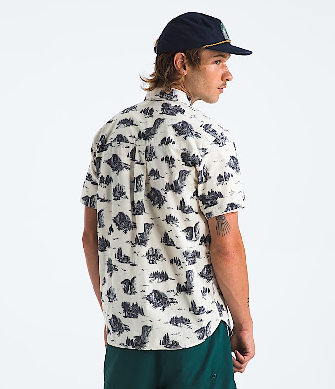 Men's Short-Sleeve Baytrail Pattern Shirt - Image 4