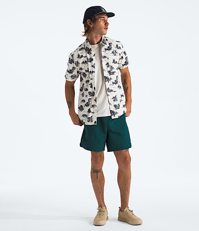 Men's Short-Sleeve Baytrail Pattern Shirt - Image 2
