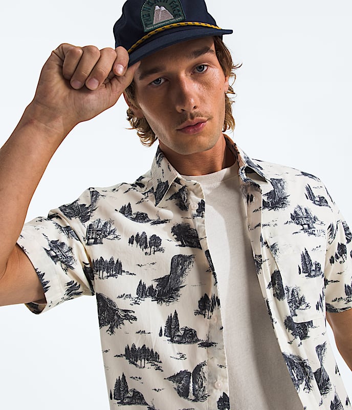 Men's Short-Sleeve Baytrail Pattern Shirt - Image 3