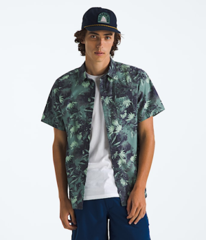 Men's Short-Sleeve Baytrail Pattern Shirt