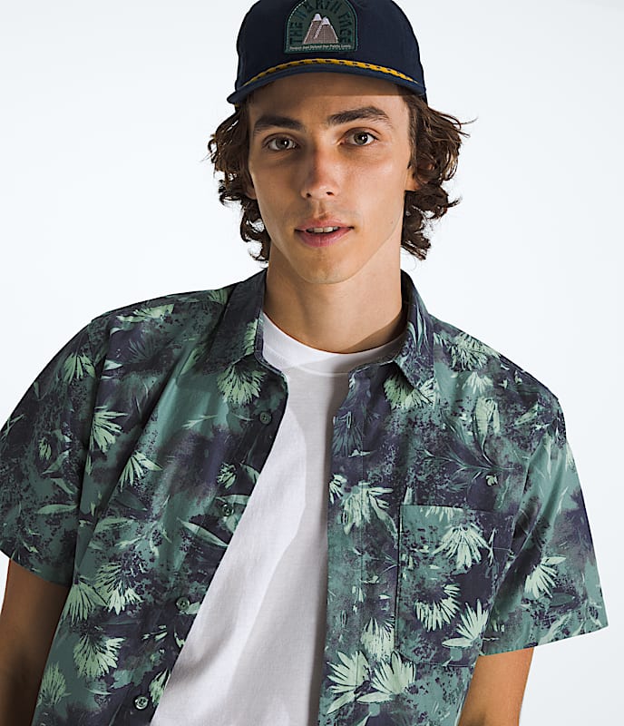 Men's Short-Sleeve Baytrail Pattern Shirt - Image 3