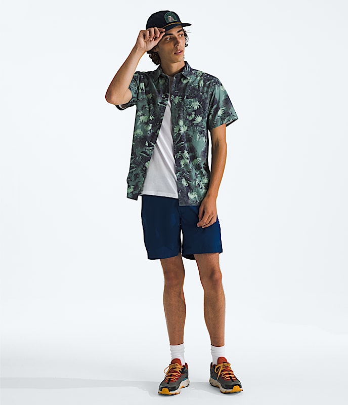 Men's Short-Sleeve Baytrail Pattern Shirt - Image 2