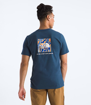 Men's Short-Sleeve Core Wavy Lines Box NSE Tee