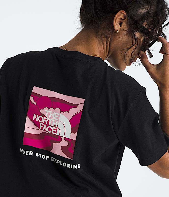 Women's Short-Sleeve Core Outdoor Valley Box NSE Tee - Image 3