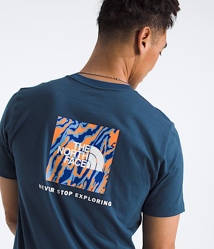 Men's Short-Sleeve Core Wavy Lines Box NSE Tee - Image 3
