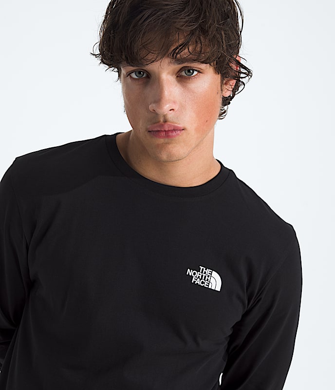 Men's Long-Sleeve Simple Dome Tee - Image 2