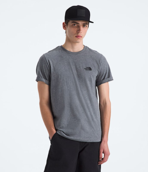 Men's Short-Sleeve Simple Dome Tee