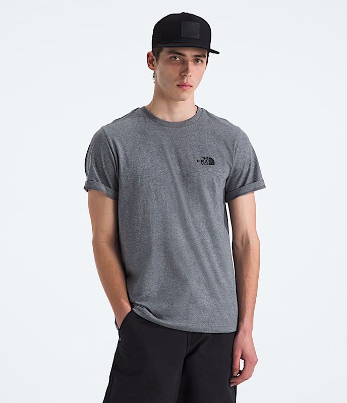 Men's Short-Sleeve Simple Dome Tee