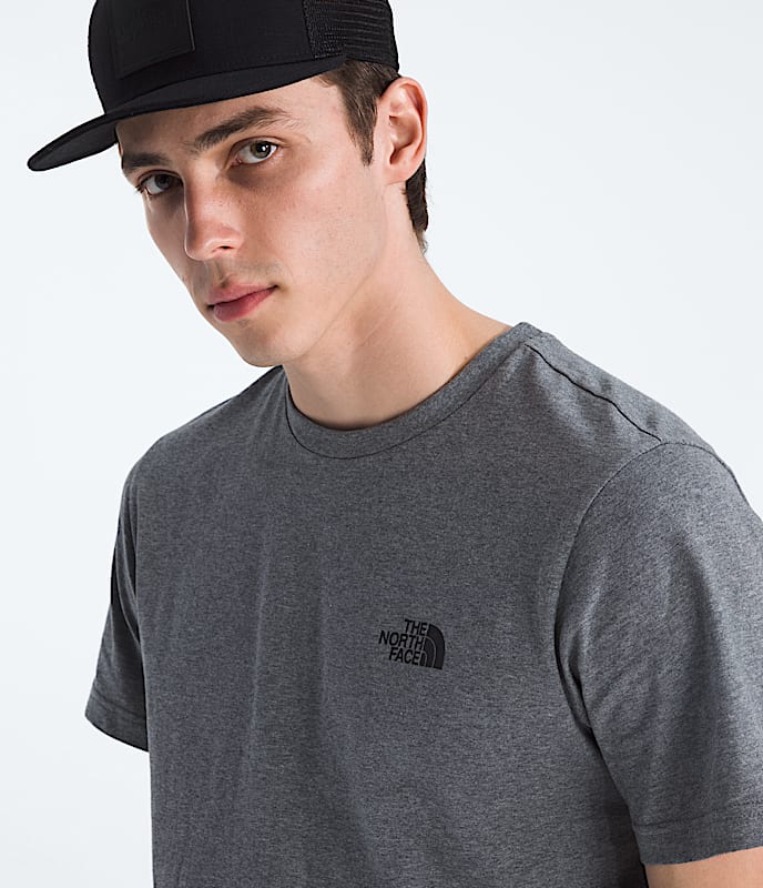 Men's Short-Sleeve Simple Dome Tee - Image 3