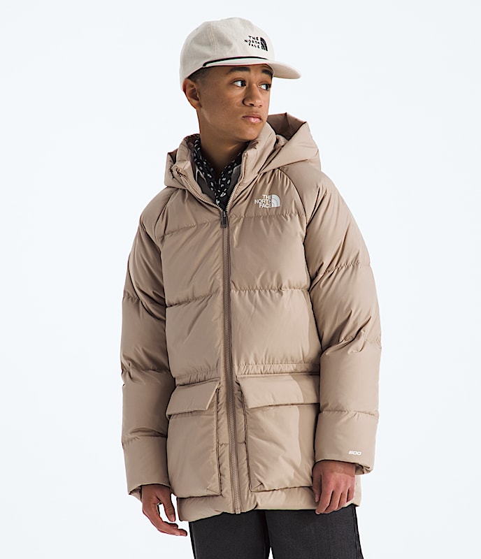 Boys' & Girls' North Down Fleece-Lined Short Parka - Image 2