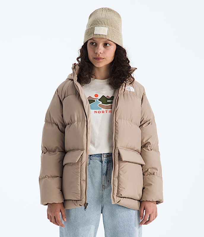 Boys' & Girls' North Down Fleece-Lined Short Parka - Image 3