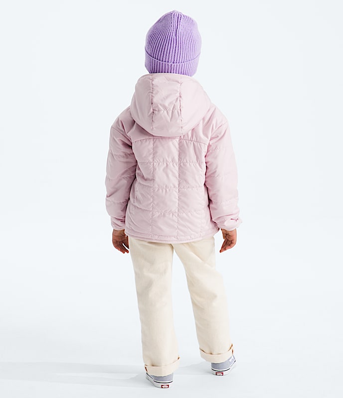 Girls' Reversible Shasta Full-Zip Hooded Jacket - Image 3