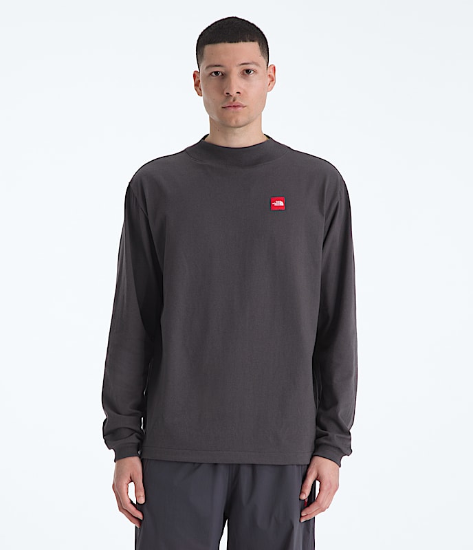 Men's TNF? Red Box Long-Sleeve Tee