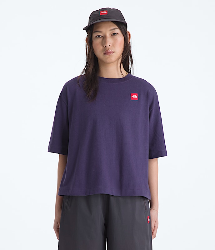 Women's TNF? Red Box Short-Sleeve Boxy Tee