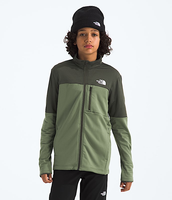 Boys' & Girls' Hike Mid Layer Full-Zip - Image 3