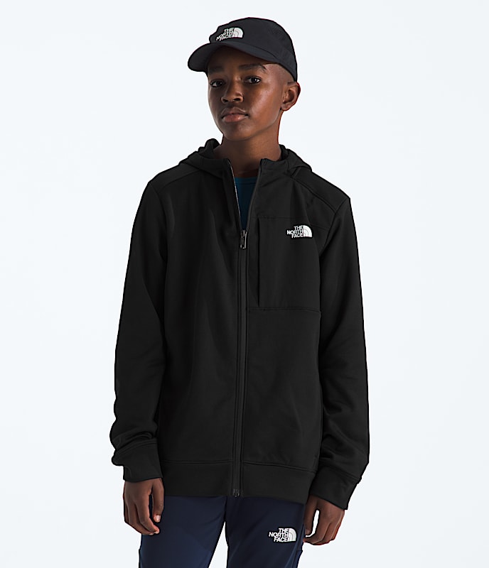 Boys' & Girls' TNF? Performance Fleece Full-Zip Hooded Jacket - Image 2