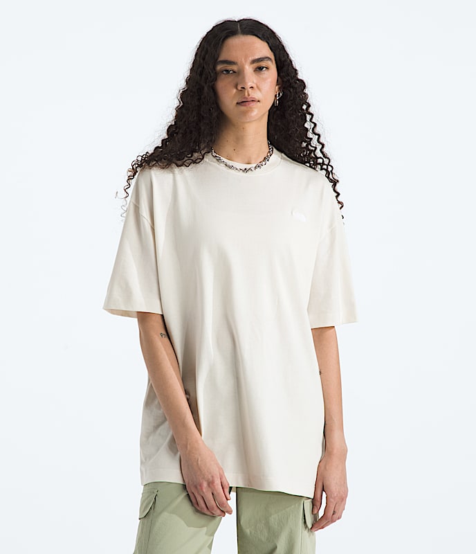 Women's TNF? Essential Simple Dome Oversized Short-Sleeve Tee