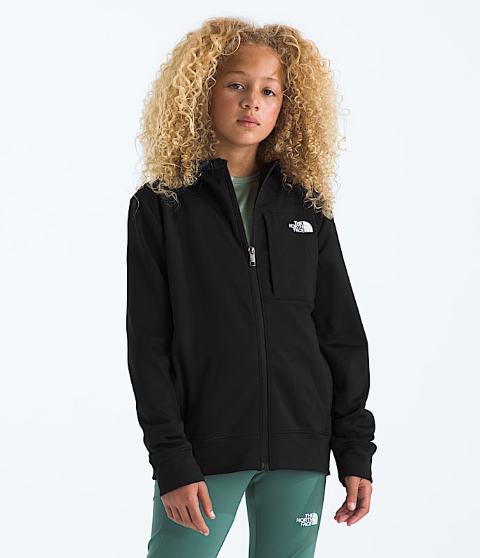 Boys' & Girls' TNF? Performance Fleece Full-Zip Hooded Jacket - Image 3