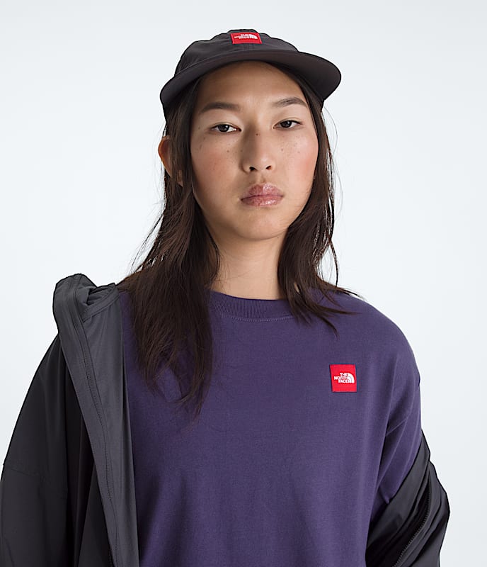 Women's TNF? Red Box Short-Sleeve Boxy Tee - Image 4