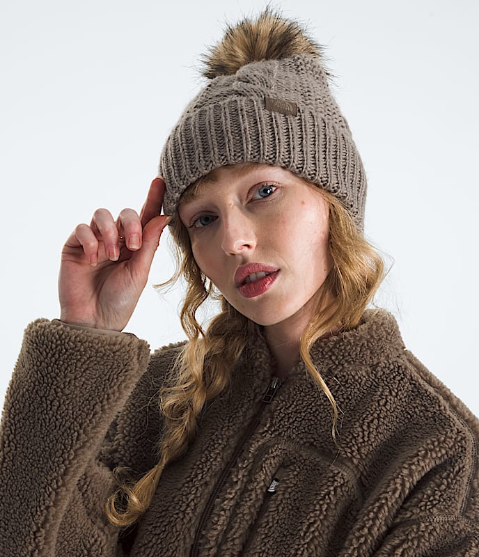 Women's Oh Mega Fur Pom Beanie - Image 2