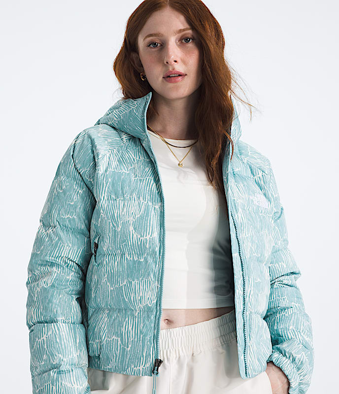Women's Hydrenalite? Down Hoodie¡ªPrint - Image 3