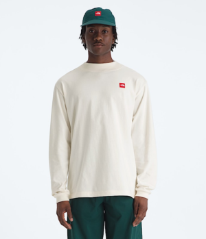 Men's TNF? Red Box Long-Sleeve Tee