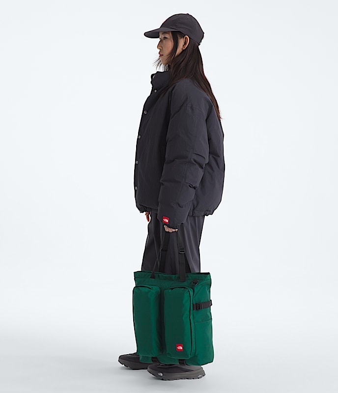 TNF? Red Box Tote Bag - Image 4