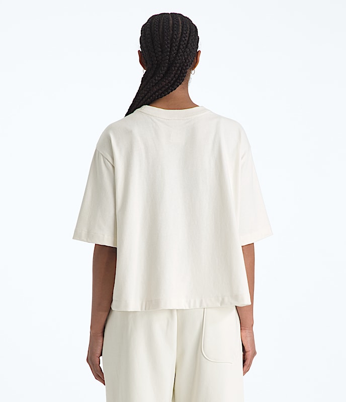 Women's TNF? Red Box Short-Sleeve Boxy Tee - Image 3