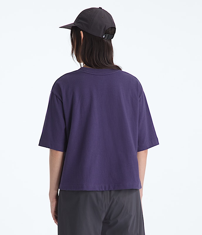Women's TNF? Red Box Short-Sleeve Boxy Tee - Image 3