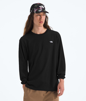 Men's TNF? Essential Simple Dome Relaxed Long-Sleeve Tee