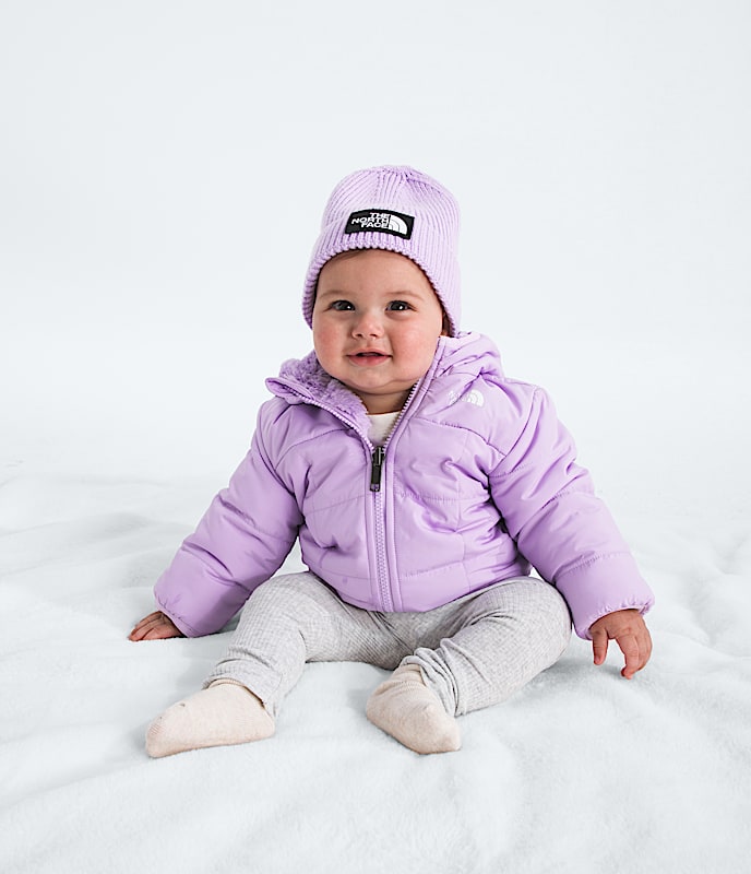 Baby Girls' Reversible Shasta Full-Zip Hooded Jacket