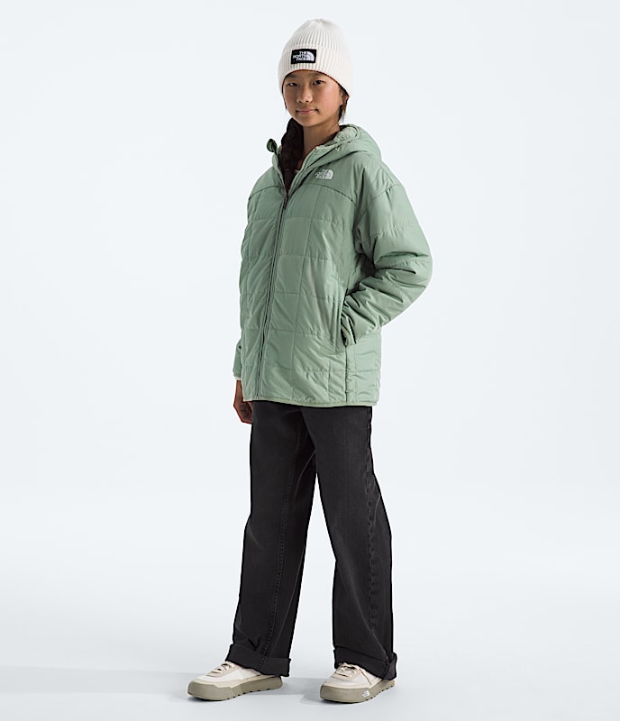 Girls' Reversible Shasta Short Parka - Image 3