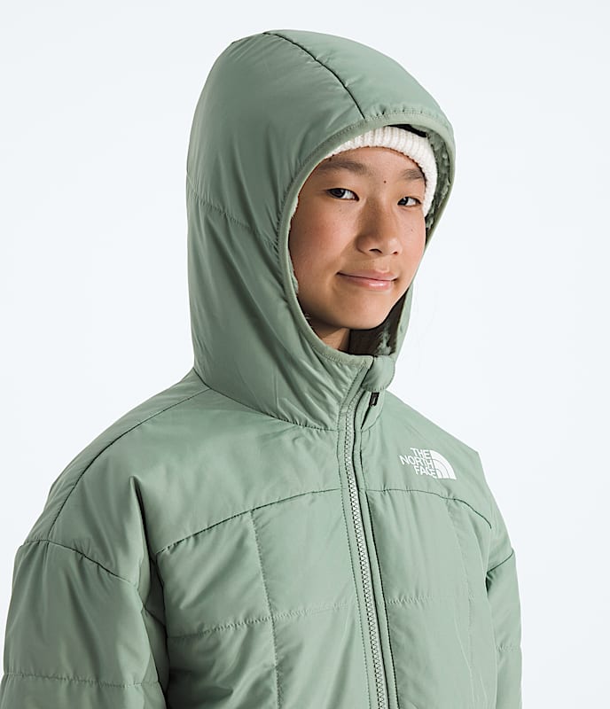 Girls' Reversible Shasta Short Parka - Image 6