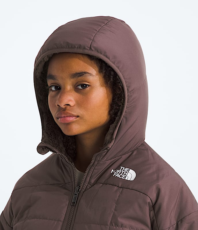 Girls' Reversible Shasta Short Parka - Image 5