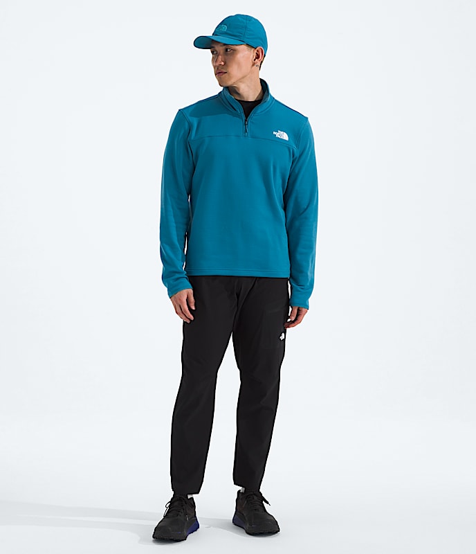 Men's Cedar Trail Grid Fleece ?-Zip - Image 2