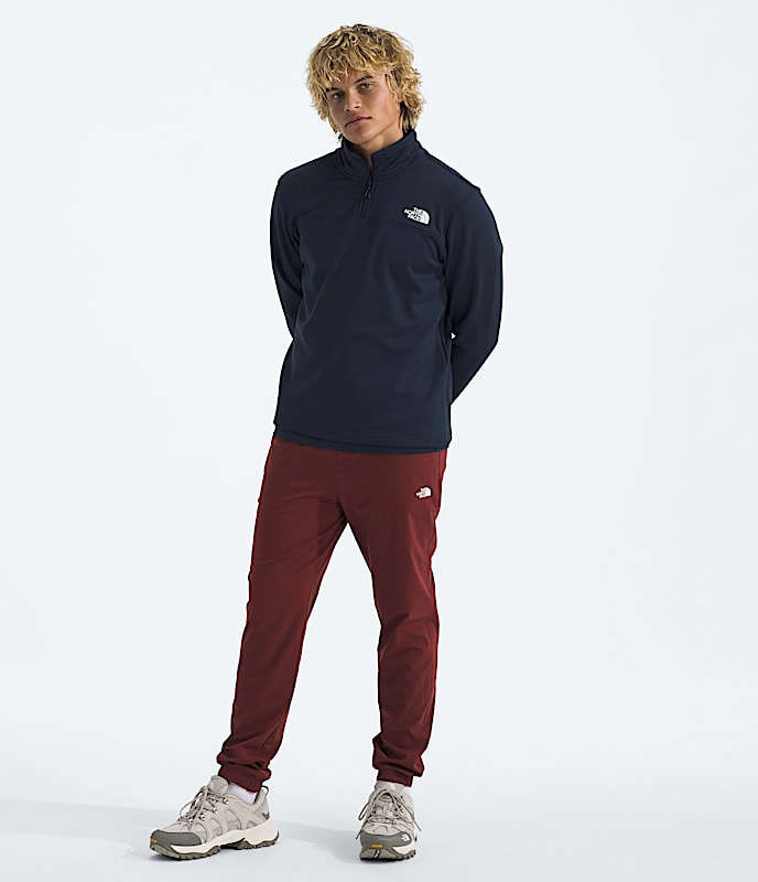 Men's Cedar Trail Grid Fleece ?-Zip - Image 2
