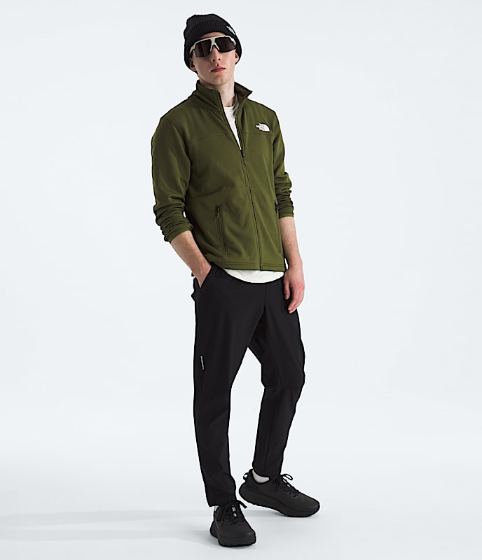 Men's Cedar Trail Grid Fleece Full-Zip Jacket - Image 2