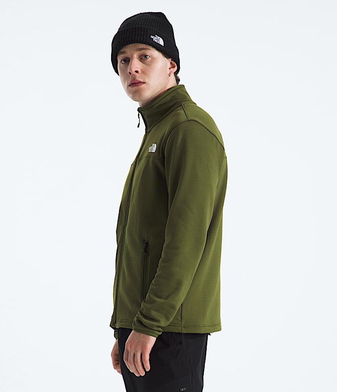 Men's Cedar Trail Grid Fleece Full-Zip Jacket - Image 4