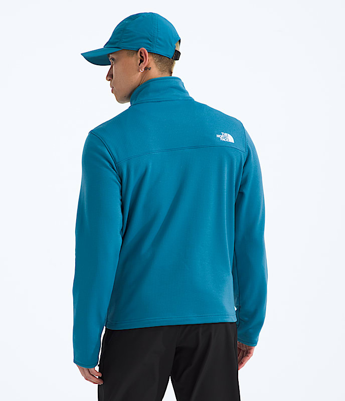 Men's Cedar Trail Grid Fleece ?-Zip - Image 4